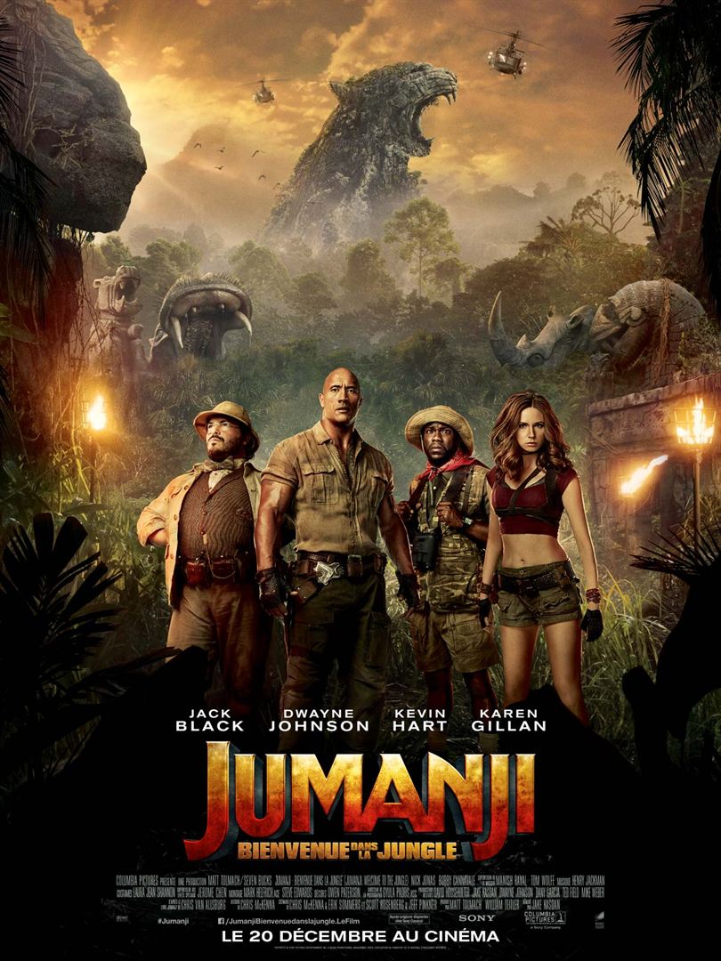 JUMANJI : BIENVENUE DANS LA JUNGLE